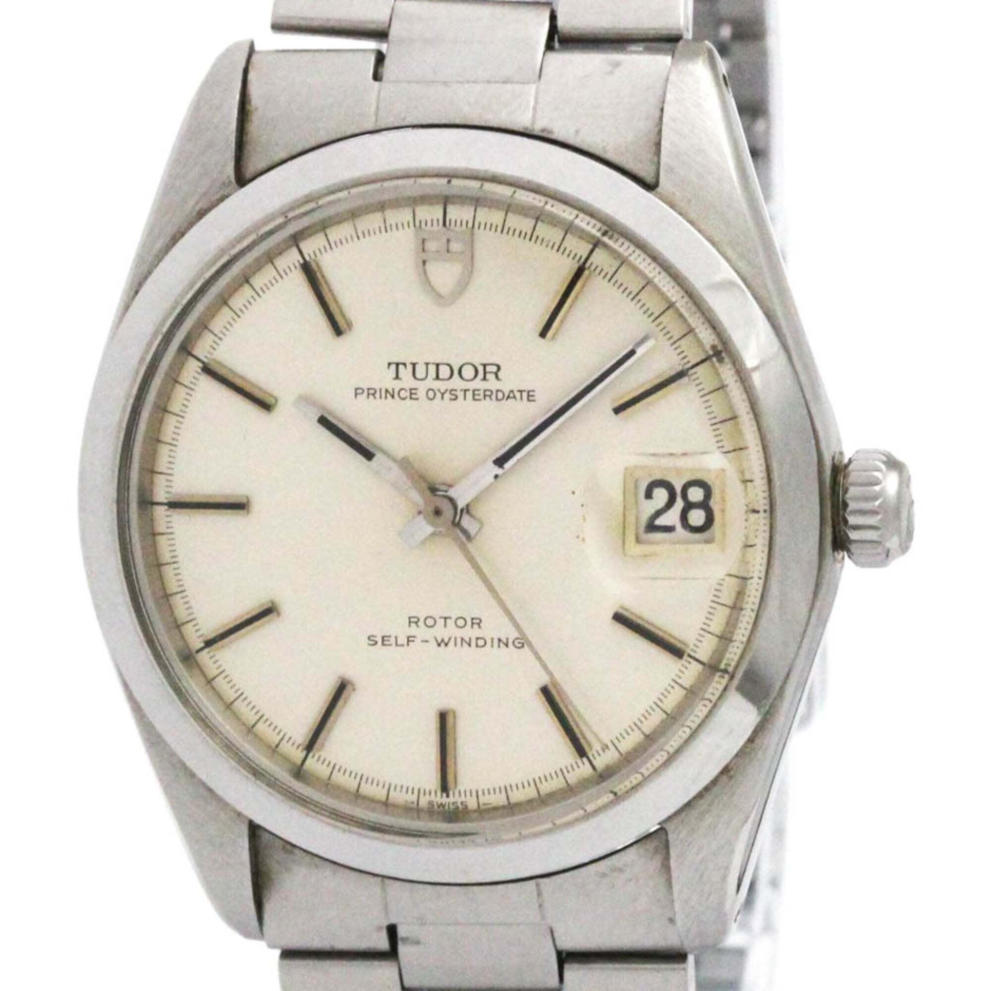 Tudor Prince Oyster Date Stainless Steel Automatic Mens Watch 79890